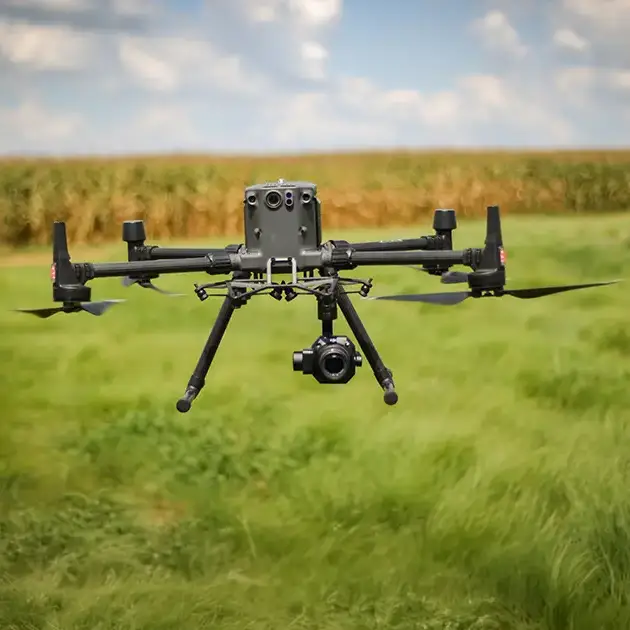 Skymetix drone survey in operation